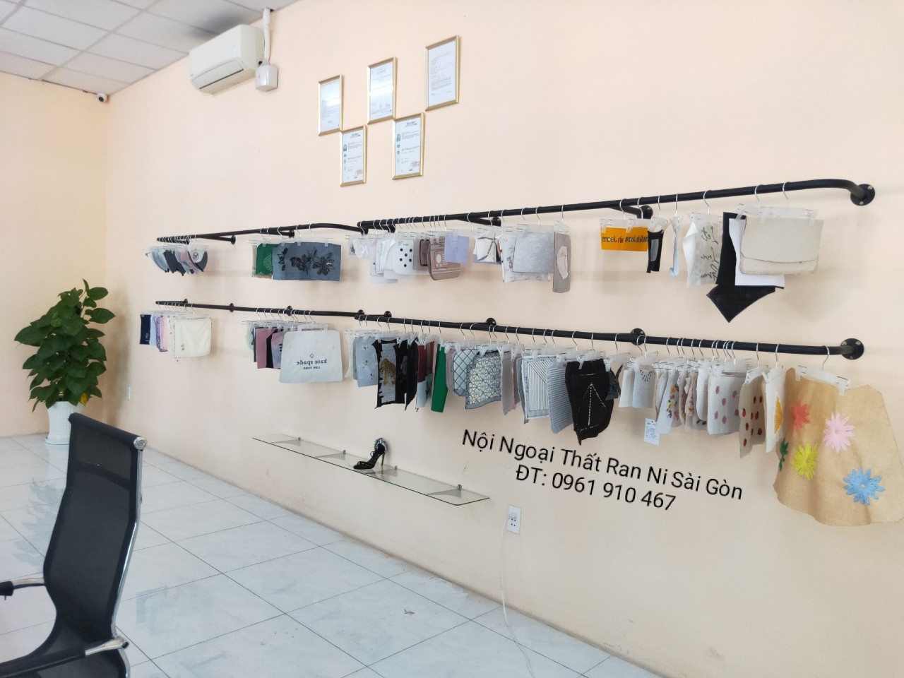 Giá Thanh treo quần áo chữ U có sẵn nhận làm theo yêu cầu Sài Gòn TP HCM